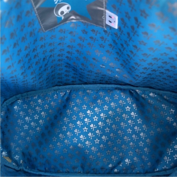 Tokidoki Le Sportsac My Love Tote Bag Purse Handbag Rope Handles Black Kawaii - Picture 10 of 12